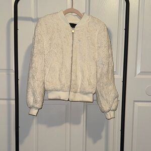 Love Tree White Teddy Jacket